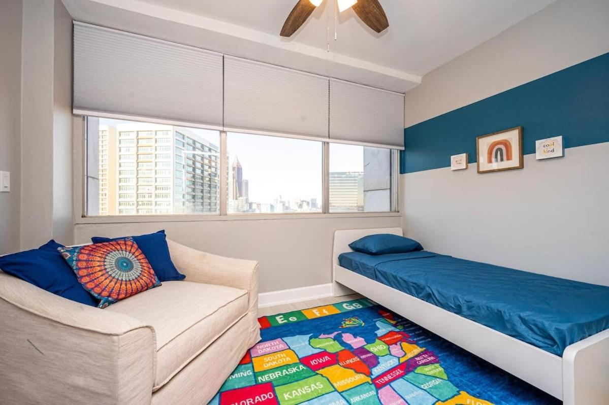 Downtown Atl Condo Onsite Parking King Bed & Bonus Room Lm1901 Atlanta Extérieur photo